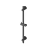 Aquadry Oria Black Matt Straight Shower Riser Rail, 78.8cm -Crystal Bathware aquadry oria black matt straight shower riser rail 78 8cm5055341769128 01c bq