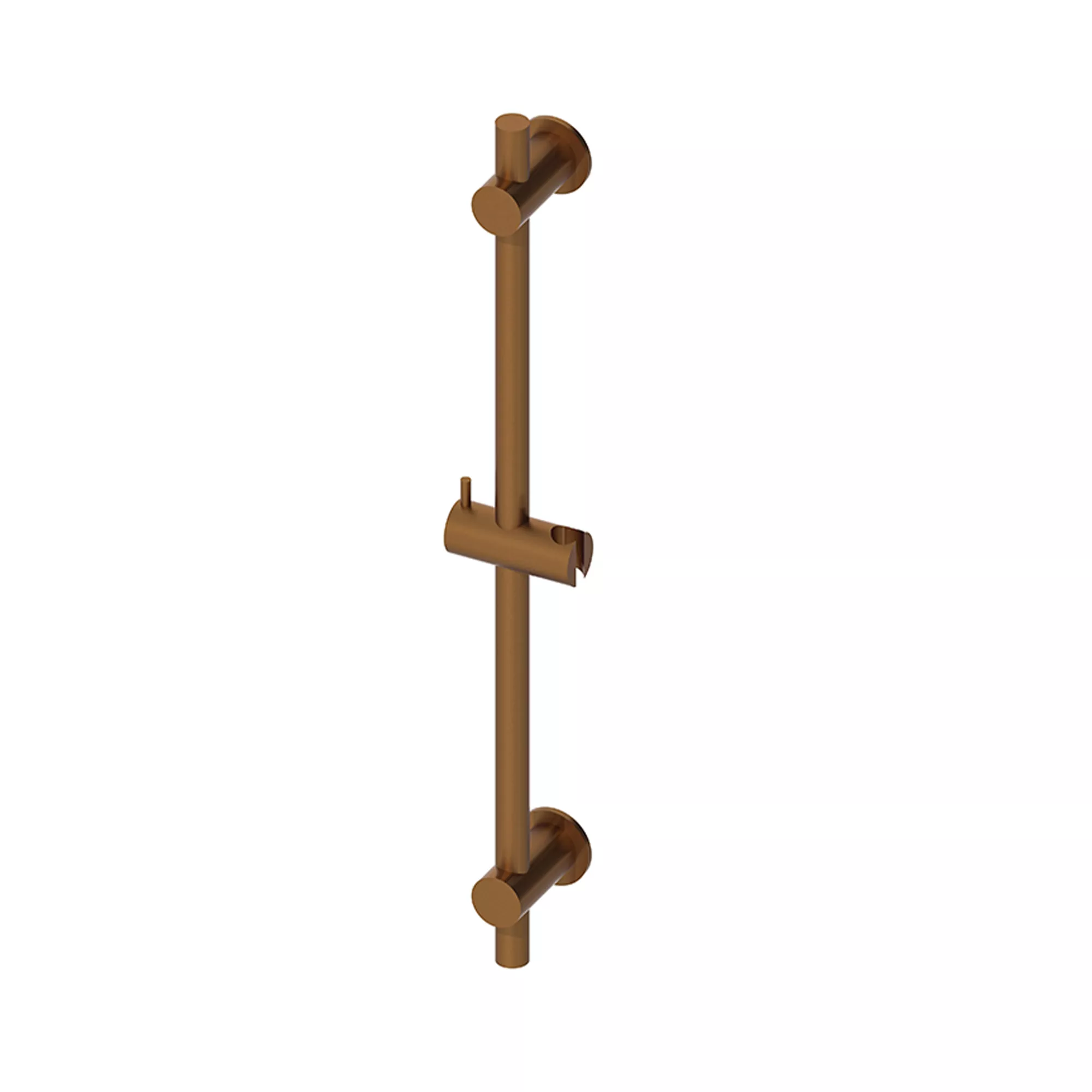Aquadry Oria Bronze Effect Straight Shower Riser Rail, 78.8cm 3 Aquadry Oria Bronze Effect Straight Shower Riser Rail, 78.8cm
