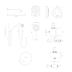 Aqualisa Optic Q Concealed Valve HP/Combi Smart Digital Mixer Shower With Adjustable & Wall-fixed Head 13 Aqualisa Optic Q Concealed Valve HP/Combi Smart Digital Mixer Shower With Adjustable & Wall-fixed Head -Crystal Bathware aqualisa optic q concealed valve hp combi smart digital mixer shower with adjustable wall fixed head5023942267770 01t bq