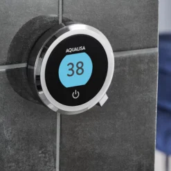 Aqualisa Optic Q Concealed Valve HP/Combi Smart Digital Mixer Shower With Overflow Bath Filler & Adjustable Head -Crystal Bathware aqualisa optic q concealed valve hp combi smart digital mixer shower with overflow bath filler adjustable head5023942267824 02i bq