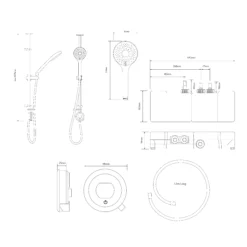Aqualisa Optic Q Exposed Valve Gravity-pumped Smart Digital Mixer Shower With Adjustable Head 11 Aqualisa Optic Q Exposed Valve Gravity-pumped Smart Digital Mixer Shower With Adjustable Head -Crystal Bathware aqualisa optic q exposed valve gravity pumped smart digital mixer shower with adjustable head5023942267732 01t bq