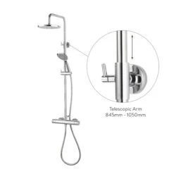 Aqualisa Sierra Chrome Effect Exposed Valve Mixer Shower -Crystal Bathware aqualisa sierra chrome effect exposed valve mixer shower5023942257696 39c