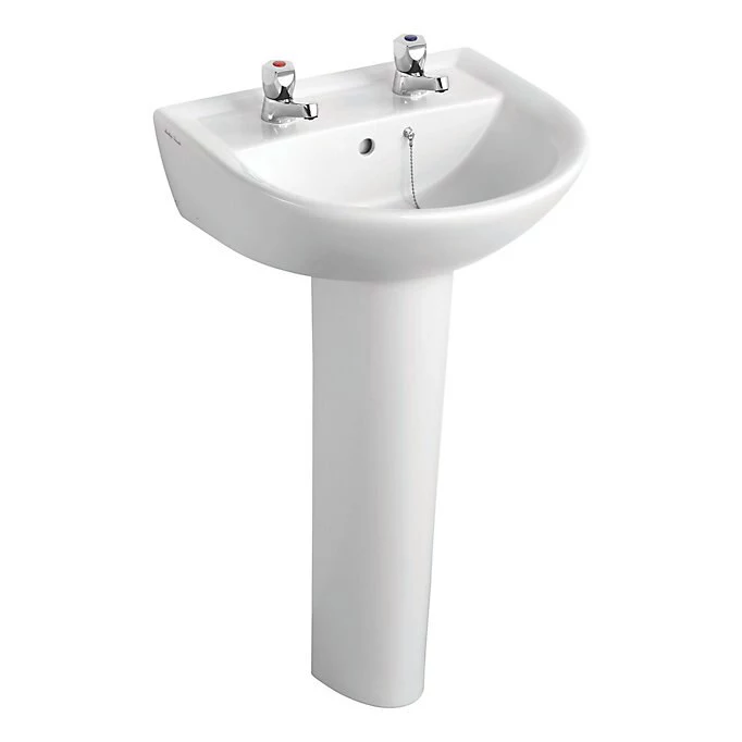 Armitage Shanks Sandringham 21 Full Pedestal Basin 3 Armitage Shanks Sandringham 21 Full Pedestal Basin