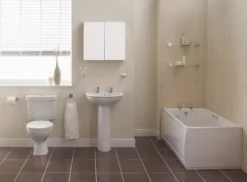 Armitage Shanks Sandringham Acrylic Rectangular White Straight 2 Tap Hole Bath (L)1685mm (W)695mm -Crystal Bathware armitage shanks sandringham acrylic rectangular white straight 2 tap hole bath l 1685mm w 695mm5017830410850 02i