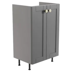 Ashford Matt Dusty Grey Shaker Freestanding Base Unit (W)495mm (H)820mm