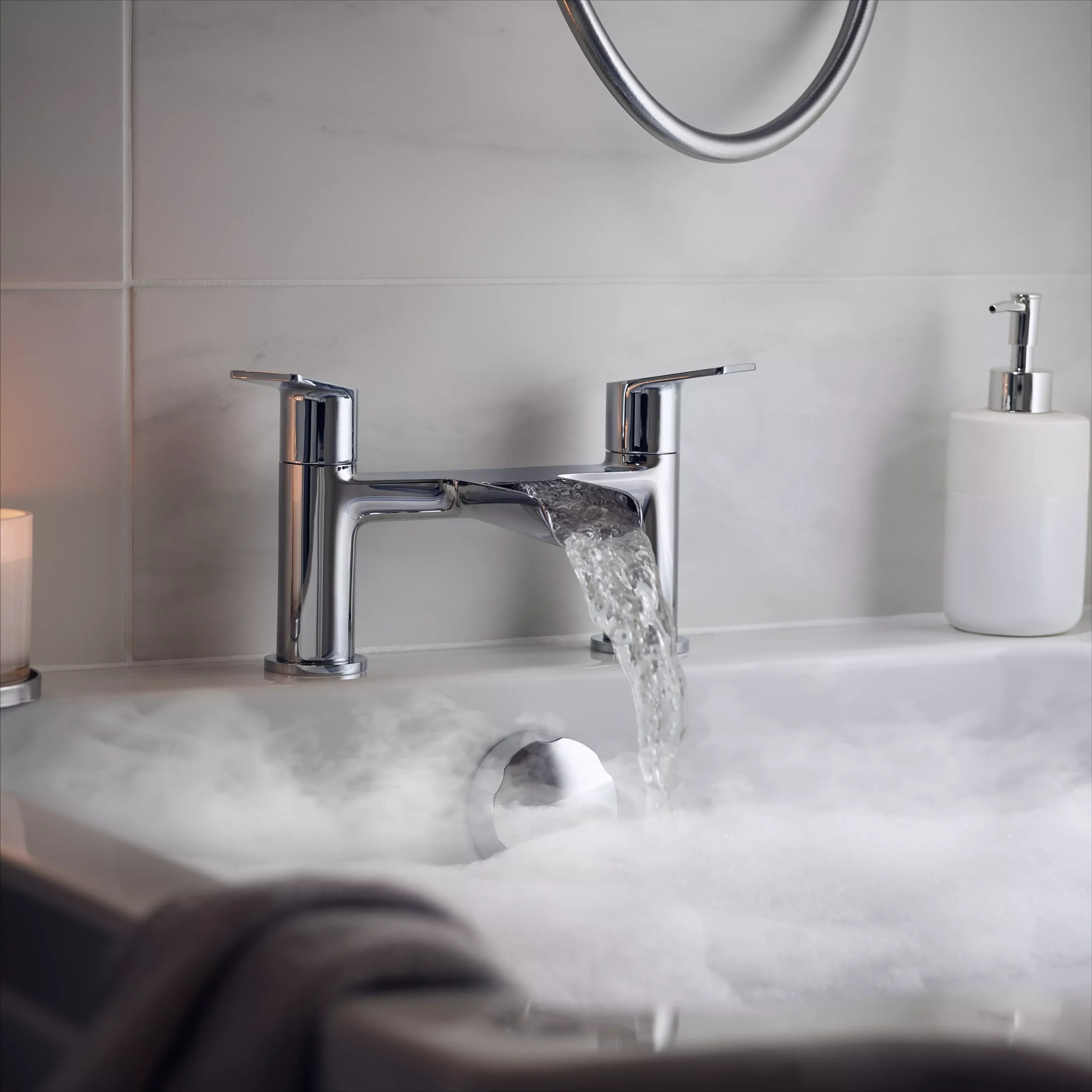 Ashford Matt Green Straight Plinth (L)2400mm 4 Ashford Matt Green Straight Plinth (L)2400mm - Image 2