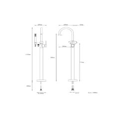 B&Q Select Chrome Effect Miniman Cirque, Purity, Tranquillity & Ultimo Ranges Contemporary Bath Shower Mixer Tap -Crystal Bathware b q select chrome effect miniman cirque purity tranquillity ultimo ranges contemporary bath shower mixer tap04006558 01t bq