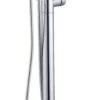 B&Q Select Chrome Effect Miniman Cirque, Purity, Tranquillity & Ultimo Ranges Contemporary Bath Shower Mixer Tap -Crystal Bathware b q select chrome effect miniman cirque purity tranquillity ultimo ranges contemporary bath shower mixer tap04006558 02c bq
