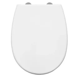 Bemis Click & Clean Silent White Top Fix Soft Close Toilet Seat