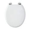 Bemis Hartford White Bottom Fix Soft Close Toilet Seat 1 Bemis Hartford White Bottom Fix Soft Close Toilet Seat -Crystal Bathware bemis hartford white bottom fix soft close toilet seat5012799280803 02c bq