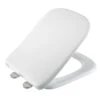 Bemis Teramo White Top Fix Soft Close Toilet Seat -Crystal Bathware bemis teramo white top fix soft close toilet seat5012799283033 02c bq