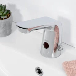 Bristan Commercial Chrome Effect Basin Mixer Tap -Crystal Bathware bristan commercial chrome effect basin mixer tap5014868045306 05i BQ