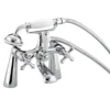 Bristan Corinth Chrome Effect Traditional Double Deck Shower Mixer Tap