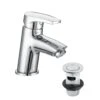 Bristan Divine Basin Mono Mixer Tap -Crystal Bathware bristan divine basin mono mixer tap5014868068077 03c bq