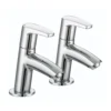 Bristan Divine Chrome Effect Contemporary Basin Pillar Tap -Crystal Bathware bristan divine chrome effect contemporary basin pillar tap5014868068213 03c BQ