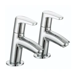 Bristan Divine Chrome Effect Contemporary Basin Pillar Tap