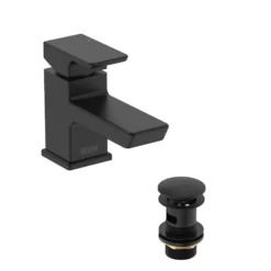 Bristan Noctis Black Deck Mixer Tap