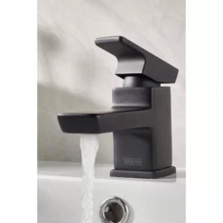 Bristan Noctis Black Deck Mixer Tap -Crystal Bathware bristan noctis black deck mixer tap5014868073552 05i bq