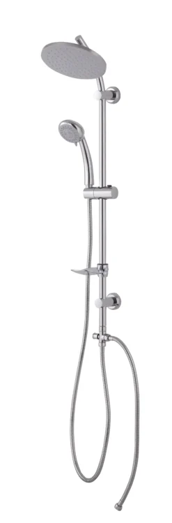 Chrome Effect 3-spray Pattern Shower Kit