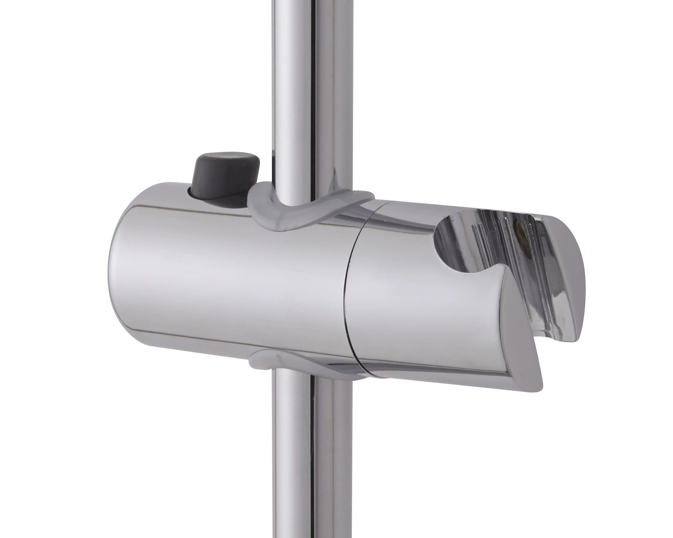 Chrome Effect Straight Shower Riser Rail 4 Chrome Effect Straight Shower Riser Rail - Image 2