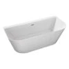 Cooke & Lewis Acrylic Left Or Right-handed Oval White Freestanding 0 Tap Hole Bath (L)1700mm (W)800mm -Crystal Bathware cooke lewis acrylic left or right handed oval white freestanding 0 tap hole bath l 1700mm w 800mm3663602364870 01c bq