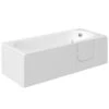 Cooke & Lewis Acrylic Right-handed Rectangular Walk-in White 0 Tap Hole Bath (L)1700mm (W)700mm 1 Cooke & Lewis Acrylic Right-handed Rectangular Walk-in White 0 Tap Hole Bath (L)1700mm (W)700mm -Crystal Bathware cooke lewis acrylic right handed rectangular walk in white 0 tap hole bath l 1700mm w 700mm3663602111658 03c