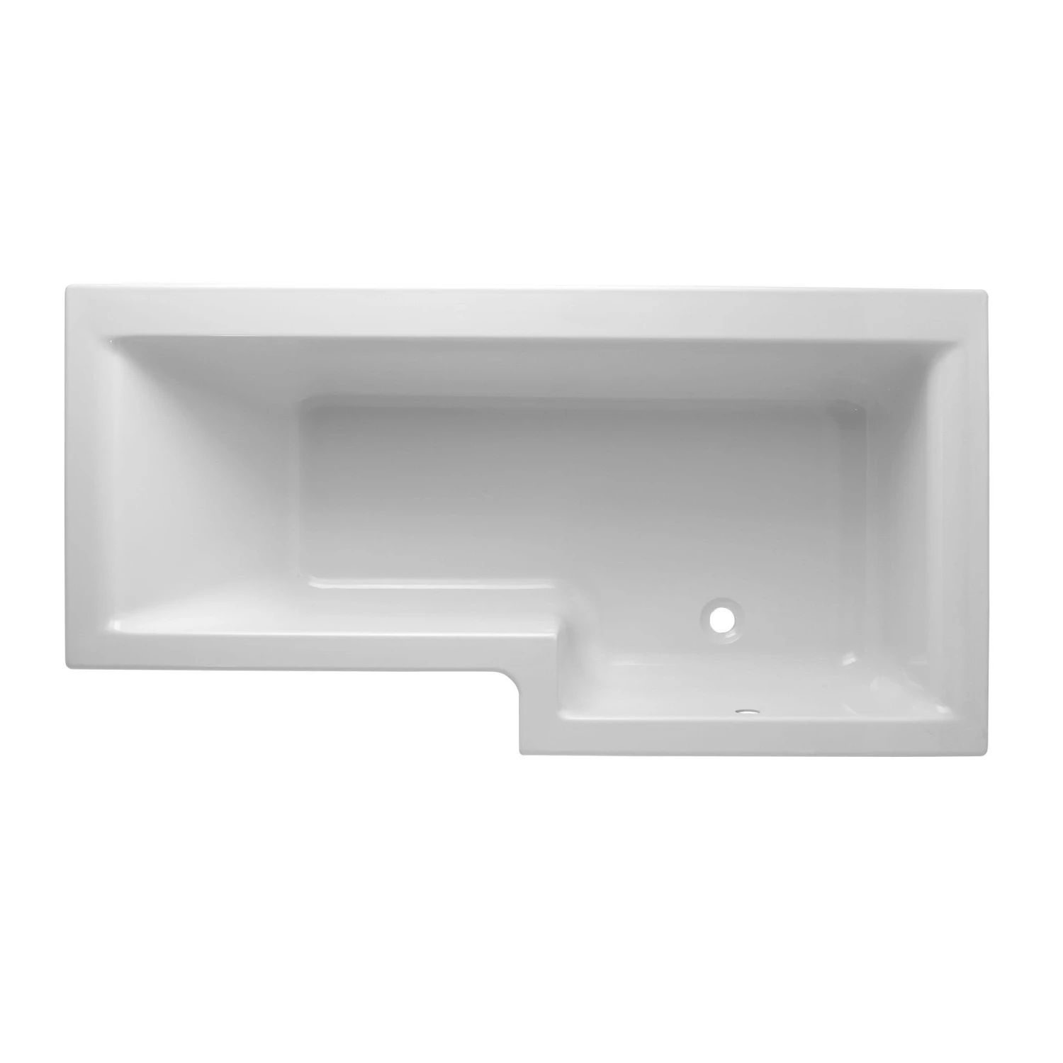 Cooke & Lewis Adelphi L-shaped 6 Shower Bath, Panel, Screen & Air Spa Set, (L)1675mm (W)850mm 4 Cooke & Lewis Adelphi L-shaped 6 Shower Bath, Panel, Screen & Air Spa Set, (L)1675mm (W)850mm - Image 2