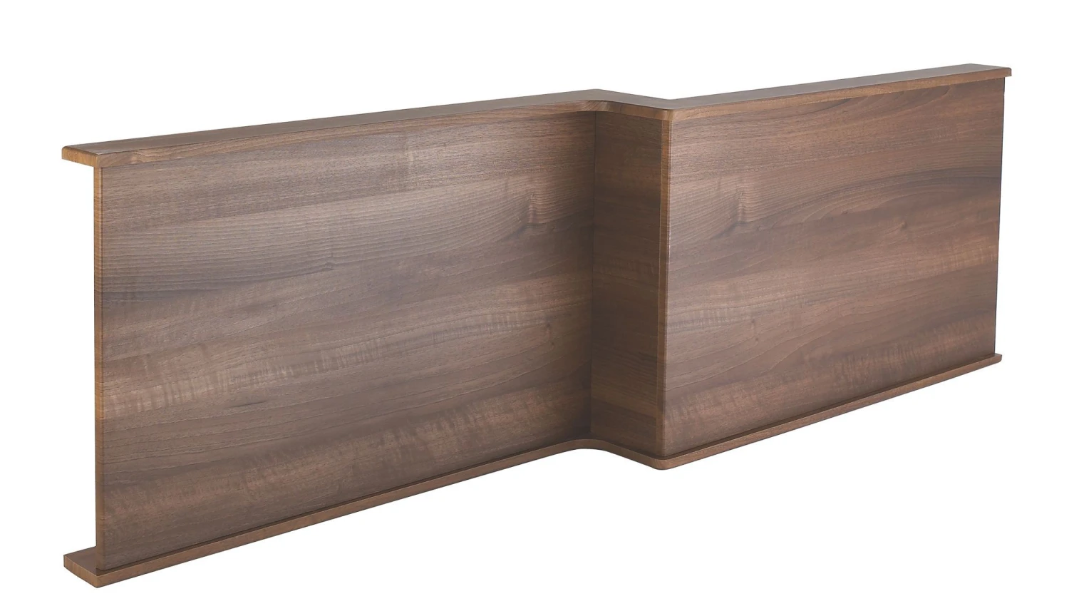 Cooke & Lewis Adelphi Walnut Effect Right-handed L-shaped Front Bath Panel (W)1690mm 3 Cooke & Lewis Adelphi Walnut Effect Right-handed L-shaped Front Bath Panel (W)1690mm