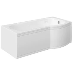 Cooke & Lewis Adelphi White Front Bath Panel (W)1500mm 9 Cooke & Lewis Adelphi White Front Bath Panel (W)1500mm -Crystal Bathware cooke lewis adelphi white front bath panel w 1500mm03827666 21c