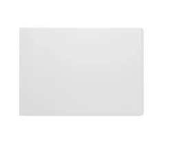 Cooke & Lewis Adelphi White L-shaped End Bath Panel (W)750mm