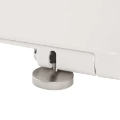 Cooke & Lewis Affini White Bottom Fix Soft Close Toilet Seat -Crystal Bathware cooke lewis affini white bottom fix soft close toilet seat5397007210392 36c BQ