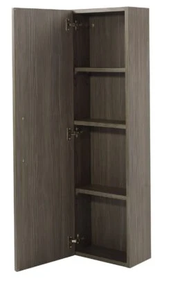 Cooke & Lewis Ardesio Tall Bodega Grey Single Cabinet (H)120cm (W)35cm -Crystal Bathware cooke lewis ardesio tall bodega grey single cabinet h 120cm w 35cm5397007200348 01c bq