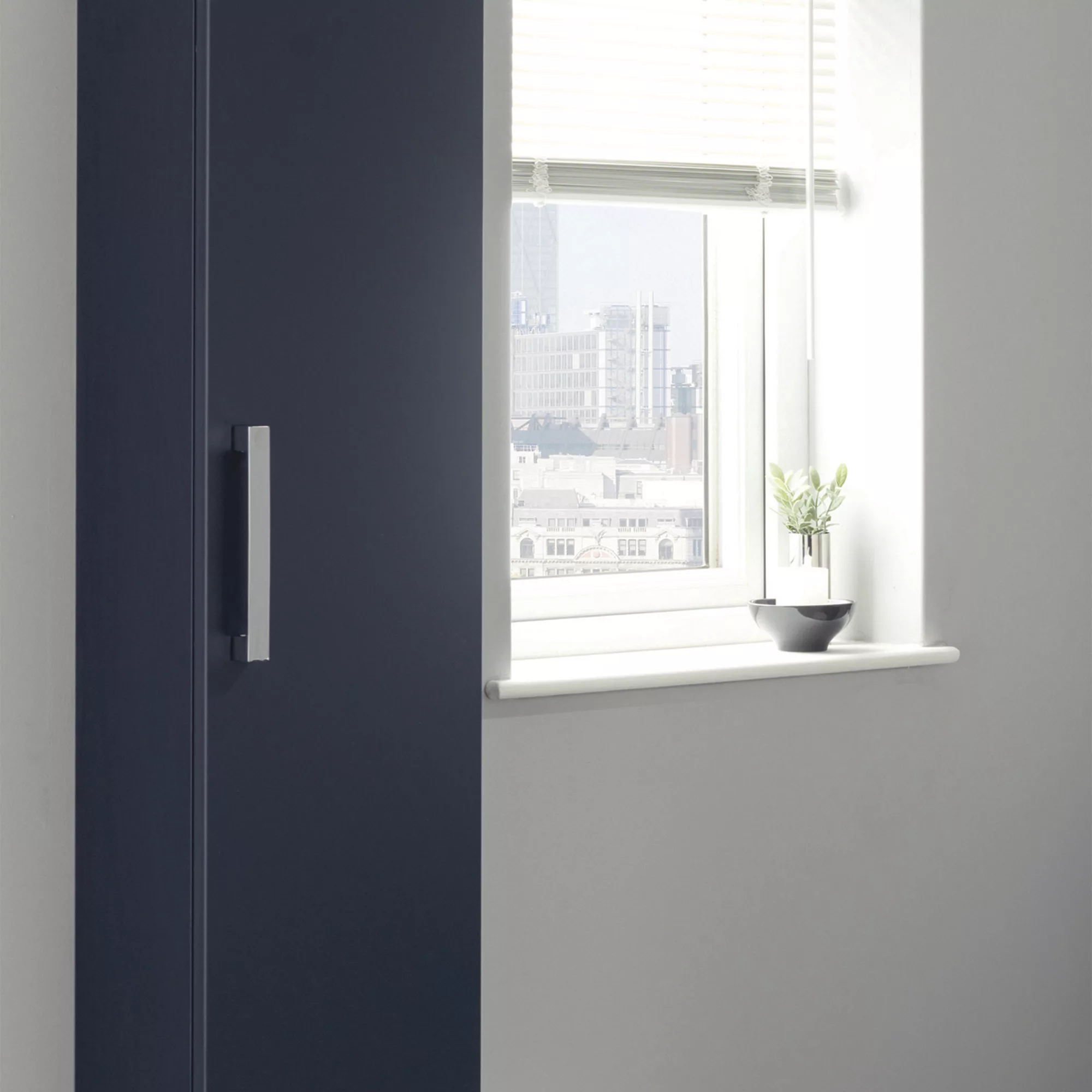 Cooke & Lewis Ardesio Tall Matt Indigo Single Cabinet (H)120cm (W)35cm 5 Cooke & Lewis Ardesio Tall Matt Indigo Single Cabinet (H)120cm (W)35cm - Image 3