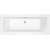 Cooke & Lewis Arezzo Acrylic Rectangular White Straight 0 Tap Hole Bath (L)1800mm (W)800mm 1 Cooke & Lewis Arezzo Acrylic Rectangular White Straight 0 Tap Hole Bath (L)1800mm (W)800mm -Crystal Bathware cooke lewis arezzo acrylic rectangular white straight 0 tap hole bath l 1800mm w 800mm3663602250807 02c