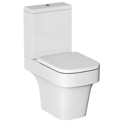 Cooke & Lewis Caldaro White Close-coupled Toilet With Soft Close Seat
