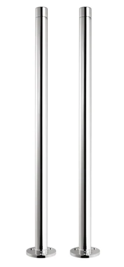 Cooke & Lewis Chrome Effect Bath Standpipe -Crystal Bathware cooke lewis chrome effect bath standpipe03829059 02c