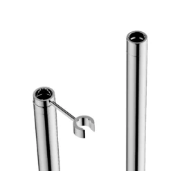 Cooke & Lewis Chrome Effect Bath Standpipe -Crystal Bathware cooke lewis chrome effect bath standpipe03829059 36c bq
