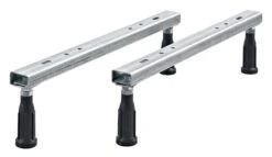 Cooke & Lewis Conway Black Bath Legs