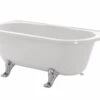 Cooke & Lewis Duchess Acrylic Oval White Freestanding 0 Tap Hole Bath (L)1675mm (W)740mm -Crystal Bathware cooke lewis duchess acrylic oval white freestanding 0 tap hole bath l 1675mm w 740mm04085447 01c bq