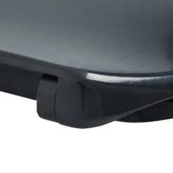 Cooke & Lewis Genoa Grey Standard Soft Close Toilet Seat -Crystal Bathware cooke lewis genoa grey standard soft close toilet seat3663602904069 05bq