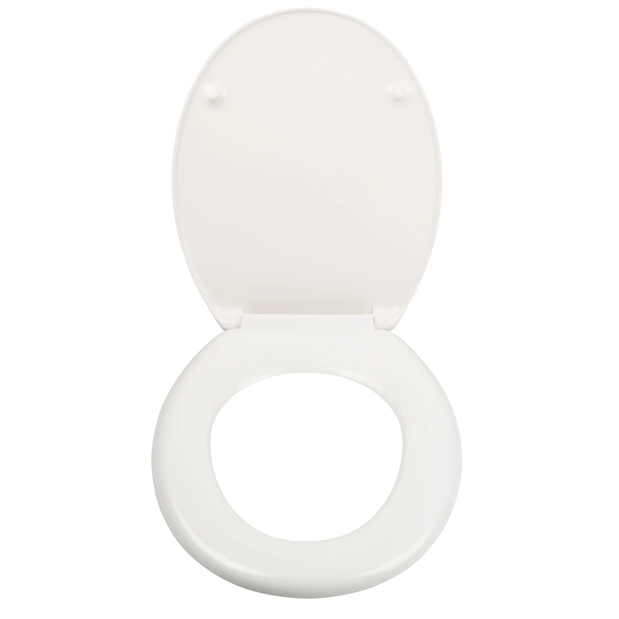Cooke & Lewis Genoa White Standard Soft Close Toilet Seat 4 Cooke & Lewis Genoa White Standard Soft Close Toilet Seat - Image 2