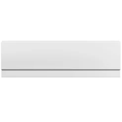 Cooke & Lewis Gloss White Straight Front Bath Panel (W)1800mm