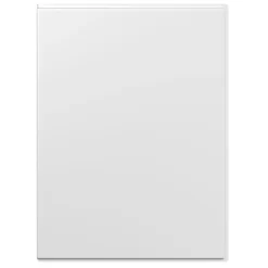 Cooke & Lewis Gloss White Straight Front Bath Panel (W)800mm
