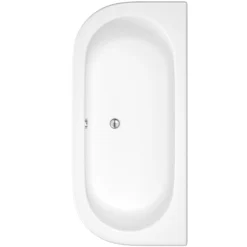 Cooke & Lewis Helena Oval Curved Bath & Panel Set, (L)1700mm (W)800mm 11 Cooke & Lewis Helena Oval Curved Bath & Panel Set, (L)1700mm (W)800mm -Crystal Bathware cooke lewis helena oval curved bath panel set l 1700mm w 800mm3663602248170 02c