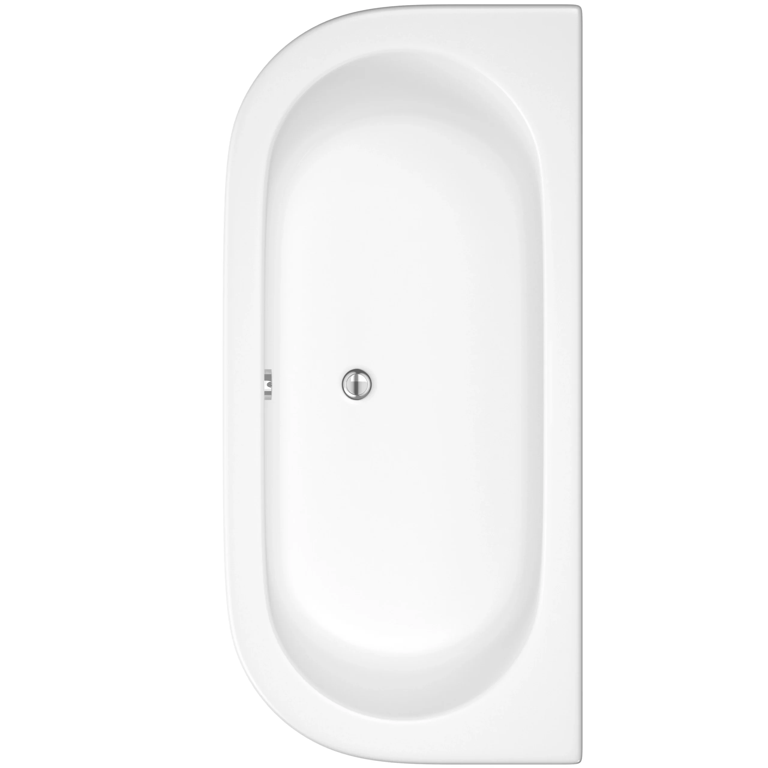 Cooke & Lewis Helena Oval Curved Bath & Panel Set, (L)1700mm (W)800mm 5 Cooke & Lewis Helena Oval Curved Bath & Panel Set, (L)1700mm (W)800mm - Image 3