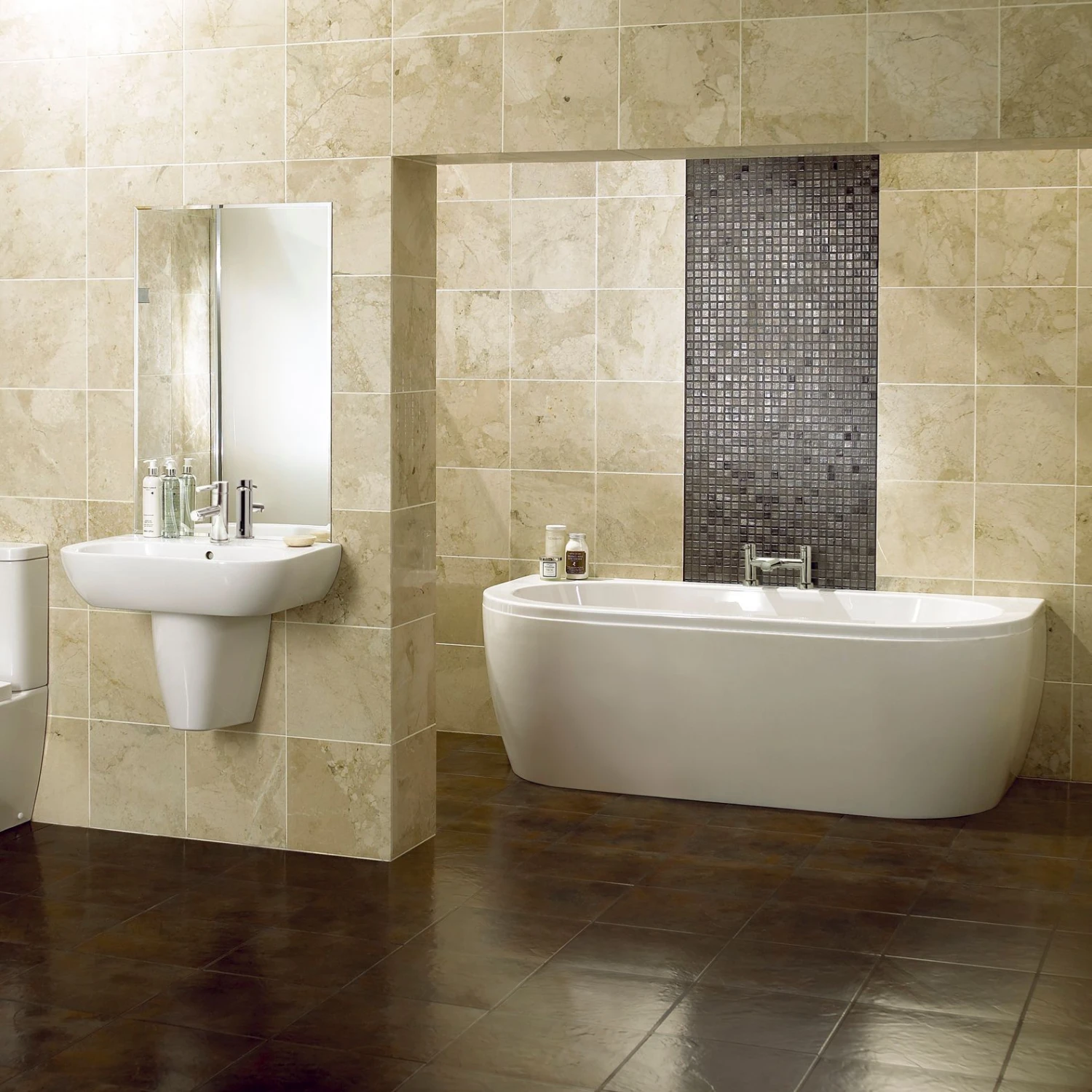 Cooke & Lewis Helena White Front Bath Panel (W)1700mm 4 Cooke & Lewis Helena White Front Bath Panel (W)1700mm - Image 2