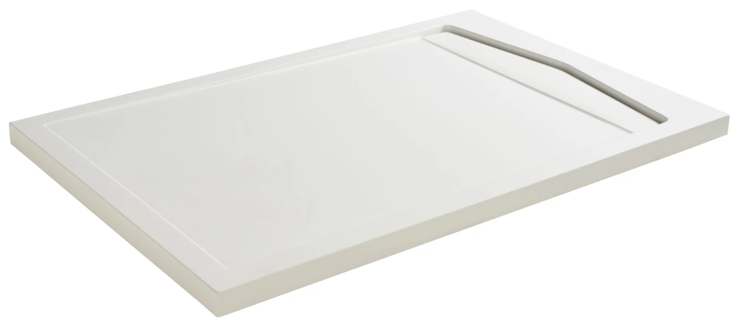 Cooke & Lewis Helgea Rectangular Shower Tray (L)1200mm (W)760mm (H)45mm 3 Cooke & Lewis Helgea Rectangular Shower Tray (L)1200mm (W)760mm (H)45mm