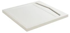 Cooke & Lewis Helgea Square Shower Tray (L)760mm (W)760mm (H)45mm