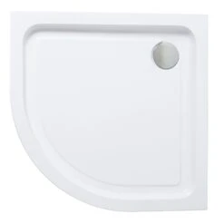 Cooke & Lewis Lagan Quadrant Shower Tray (L)900mm (W)900mm (H)150mm