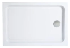 Cooke & Lewis Lagan Rectangular Shower Tray (L)1000mm (W)800mm (H)150mm